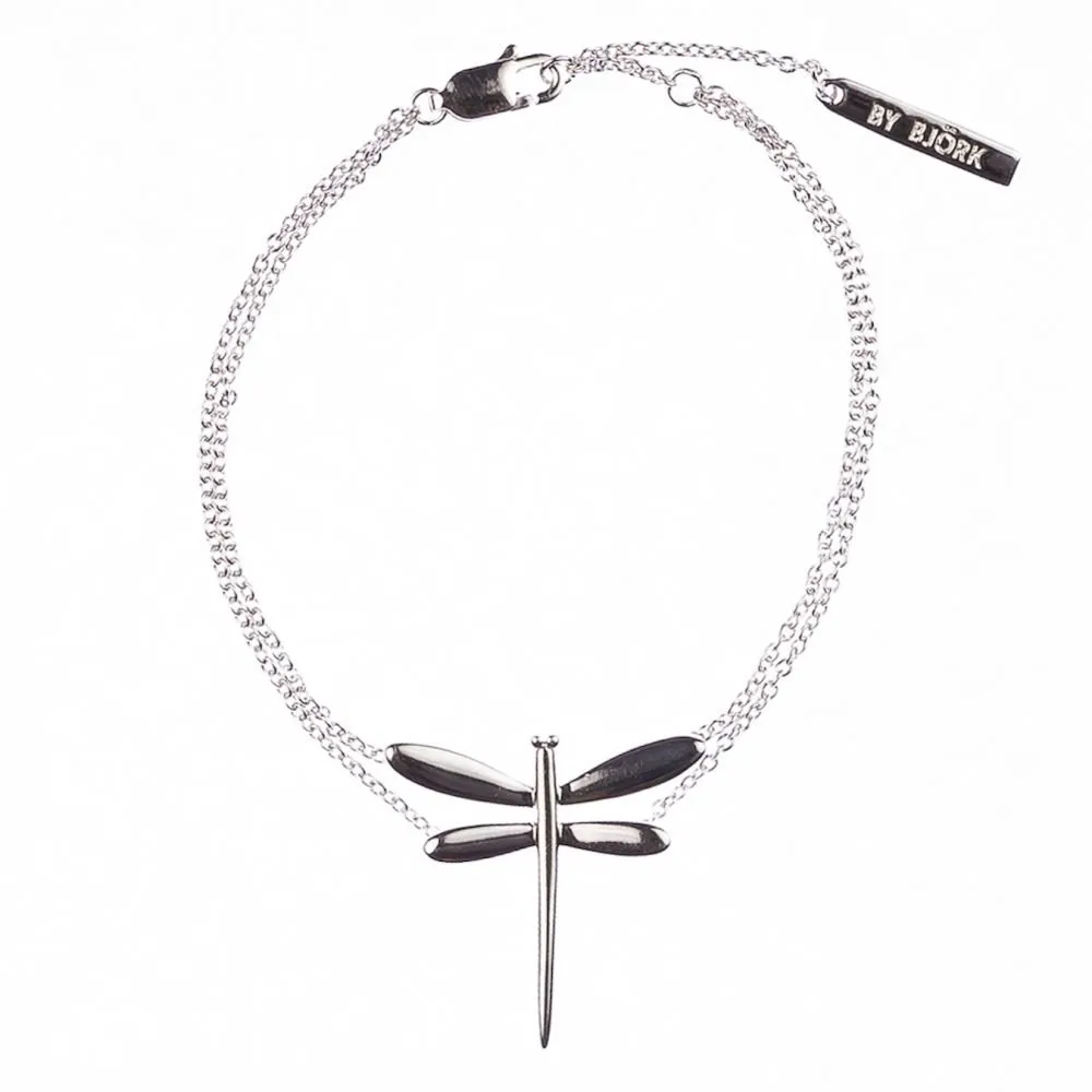 armband slända silver